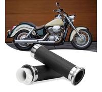 1 Pair Motorcycle Grip Throttle Tube 1" Replacement 53145-MM8-000 Fit for Honda VT XVS Shadow 400/600/750/1100/1300 Magna Saber Right Grip Throttle Tube and Left Hand Grips