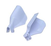 1 Pair Motorcycle Handguard Grip Hand Protector Wind Guards Handlebar Cover For Motorbike Scooter ATV Universal Fork Protectors Motorcycle Front Shock Covers(WHITE)