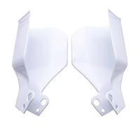 1 Pair Motorcycle Handguards Hand Guards Protectors Shield Windproof Guards For Y&amaha Moto Dirt Bike ATVS(Bianco)