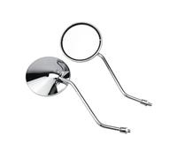 1 Pair Motorcycle Mirrors Universal Motorbike Rear View Mirror 8mm Round Convex Mirrors Side Mirror(For M8 hole)