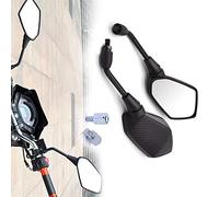 1 Pair Motorcycle Rear View Mirror For For Versys 1000 ZX12R ZX6R ZX636R ZX6RR ZX9R ZZR600 10mm 8mm Back Side Convex