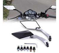 1 Pair Motorcycle RearView Mirror For ST 1300 ST1300 Black SpiRit RC51 NC750X Nc 750 750x Handlebar Side Mirrors 8 10mm