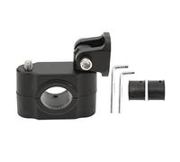 1 Pair Motorcycle Spotlight Bracket, 360 Degree Rotation Motorcycle Light Mounting Bracket, Aluminum Alloy Motorbike LED Headlight Clips Mount Holder