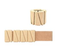 1 Pair Multipurpose Ankle Wrist Weight Trainer Aid with Adjustable Inserts Comfortable Elastic Design Wide Application Fitness Leg Weights