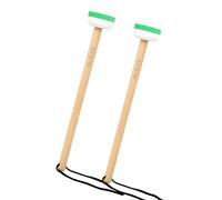 1 Pair Multipurpose Beginner Drumsticks Felt and Wood Texture for Ensuring Long Time Use and Comfortable Handling Bass Drum Mallets Felt Head Bass Drum Mallets