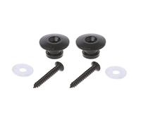 1 Pair Mushroom For Head Electric Guitar Strap Buttons Locks With Mounting Screw