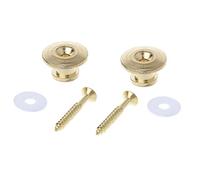 1 Pair Mushroom Head Strap Electric Guitar Strap Buttons with Mounting Screw Schaller Locks