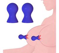 1 Pair Nipple Sucker Sex Toys Silicone Nipple Stimulator Women Man Couples Nipple Play SM Sexual Game High Powerful Suction Universal Nipple Corrector Inverted Flat Shy Nipples