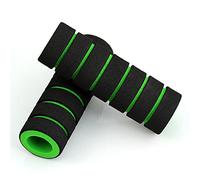 1 Pair Nonslip Foam Sponge Motorcycle Bicycle Handle Bar Grip Cover Handlebar Grips Black