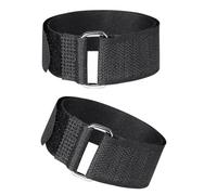 1 Pair Nylon Ice Cleats Straps Adjustable Grippers Shoe For Secure Grip On Icy Roads And Slippery