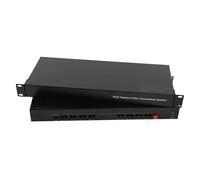 1 pair of 32 channel-pcm 100m Ethernet, Support Caller ID, Fiber Optic Multiplexer Extender Over Voystel with Fax Function