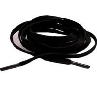 1 Pair of 8mm Flat Shoe Laces 100cm Black