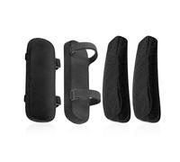 1 Pair of Armrest Pads, 2 Pieces of Dustproof Armrest Covers, Seat Armrest Cushion Pads, Soft Armrest Pads, Non-Slip Elbow Support Pads, Suitable for Office Chairs and Gaming Chairs