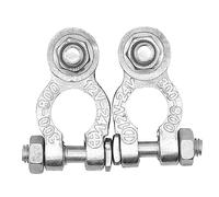 1 Pair of Battery Terminals, Car Battery , Battery Pole Terminals with M6/M8 Bolts, Car Battery Connector, Pole Clamp Connection Terminals for Car, Boat, Motorhome, Caravan