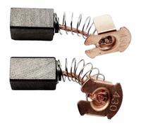 1 Pair of Carbon Brushes with Spring for Makita BHR 162,200,240,BGA 450,452,BDF BHP 460,BCS 550,BJV 140,6343 D Motor Carbon