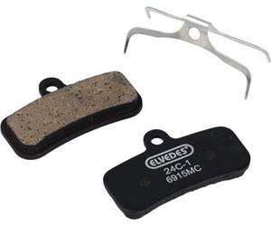 1 Pair of Carbon Metallic Brake Pads 5mm for Tektro M530F, M535, E740, E745, T737, T740, T745, Q13RS