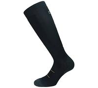 1 Pair of CAT Caterpillar Men's Long Socks with graduated compression, improve blood circulation, rapid muscle recovery (Black, 10-12)