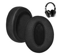 1 Pair of Earphones for Sennheiser HD4.50, HD4.50BT, HD 4.50BTNC, HD4.50SE, HD350BT, HD300, HD4.40BT, HD4.30G, HD4.20S, HD458BT, HD450, HD 450BT, HD400S, Protein Leather (Black Mesh) Ra)