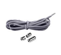 1 Pair of Elastic Shoelaces Without Tying with Quick Release Elastic Shoelaces with Metal Bowless Shoe Laces with Capsules Metal Clasp Shoe Laces No Tie Shoelaces for Sports