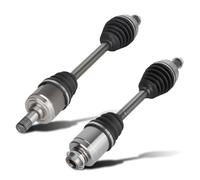 1 Pair of Front Left & Right CV Axle Shaft Assembly Fits for Acura TSX 2.4L 2009-2013, Fits for Honda Accord 2.4L 2008-12, for Accord 2.4L 2013-2014 / Civic 1.8L 2014 (only Manual Trans)