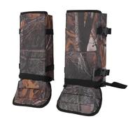 1 Pair of Gaiters in Breathable, Light and Anti-serpes for Hiking, Camping, Mountaineering (Leaf)