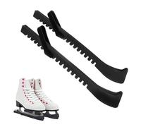 1 Pair of Ice Skate Protectors, Protective Cover for Ice Skates, Adjustable Spade Protection, Figure Skating Protector, Plastic Cover with Spring Ice Skating Protector for Children Adults Figure