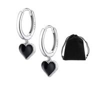 1 Pair of Love Earrings, Equipped with Black Storage Bag, Women's Earrings, Birthday Gift, Girl Gift