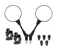1 Pair Of Motorcycle Rearview Mirror Round Foldable M8 M10 For Street Bikes Sport Bikes Scooters Cruisers ATV(One Set)
