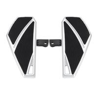 1 Pair Of Rear Floorboard Footrest For Harley Touring Softail Dyna Male Mount Footpeg Foot Rests