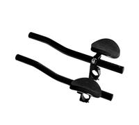 1 Pair of Road & Mountain Bike Rest Bars Long Distance Bend/Straight Extension Handlebar for Triathlon Time Trial