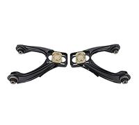 1 Pair of T6061 Aluminum Racing Adjustable Front Upper Control Arm Camber Kit Black Fit for EK 1996 2000(black) auto