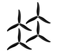 1 Pair Or 2 Pair 3-Wing Props For Quadcopter Propellers Pack Lightweight Designed Racing Flight