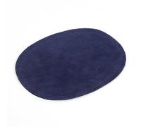 1 Pair Oval Shape Sew On Fabric Patches PU Leather Patches Elbow Knee Clothing Accessories