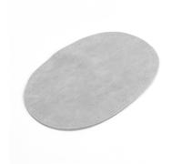 1 Pair Oval Shape Sew On Fabric Patches PU Leather Patches Elbow Knee Clothing Accessories