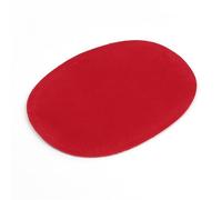 1 Pair Oval Shape Sew On Fabric Patches PU Leather Patches Elbow Knee Clothing Accessories