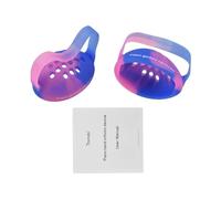 1 Pair Piano Finger Trainer Ball Hand Corrector, Piano Wearable Gesture Corrector, Semi Sphere Silicone Finger Exercisers Posture Correction Tool Training Ball for Beginners