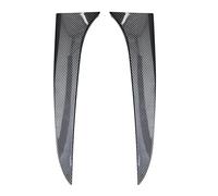 1 Pair Plastic Rear Window Side Spoiler For BMW E84 X1 2009-2015 Spoilers Wings Spoiler Lip(Carbon Look)