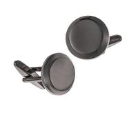 1 Pair Practical Metal Cufflinks With Modern Minimalist Artistic Cufflinks For Business Or Evening Event Essential Shirt Accessories, One Size, as described, as described