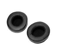 1 Pair Protein Leather Ear Cushions Compatible with Audio Technica ATH-M50/Shure SRH440/Koss DJ100/Takstar Earphones Ear Pads