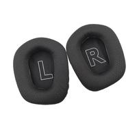 1 Pair Protein Leather/Football Mesh Soft Earpads Ear Cushion Cover K03 K03S Headphone Sponge Earmuffs Headset Sleeve Replacement Earpads