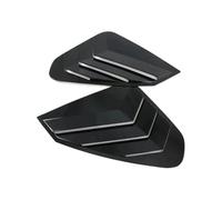 1 Pair Quarter Louver Shutter Cover Vents Rear Side Window Car Modification Fit Compatible with Suzuki Across 2021 ABS Exterior Accessories(Model A)