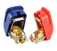 1 Pair Quick Release Battery Terminals 12V, with Insulated Plastic Covers