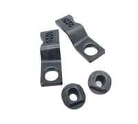 1 Pair Radiator Bracket Compatible With Jaguar XF XE F-PACE | Fits X260, X760, X761; Part Numbers T2H44757 And T2H44758; Includes Left And Right Brackets