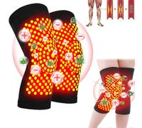 (1 Pair) Radiofrequency Herbal Thermal Knee Support,Mugwort Knee Pads,Herbal Thermal Knee Support for Women Men