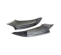 1 Pair Real Carbon Fiber Car Front Bumper Splitter Lip Flaps Winglets Body Modification Compatible For BMW 5 Series F10 F18 MT 2010-2016