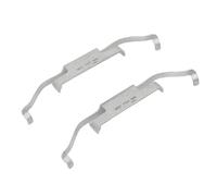 1 Pair Rear Disc Brake Pad Retaining Brake Pad Anti Rattle Spring Clips for OEM 34211157046 Compatible with E81 E87 E88 E30 E36 E90 E91 E92 Z1 Roadster Z4 E86