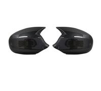 1 Pair Rear View Mirror Caps For E87 E81 E82 E90 E91 E92 E93 120i 128i 118d 120d 130i M Style Side Case Trim Compatible With Car Exterior(Carbon Fiber)