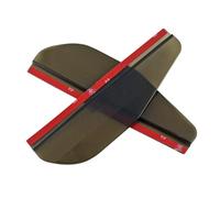 1 Pair Rear View Side Mirror Rain Pair Rear 2.Blocks rain or snow 5.Make it easy to install .Flexible for curves and bumps Specifiction Color Black (Black)