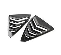 1 Pair Rear Window Louver Trim Cover Carbon Fiber Grain ABS Compatible For Lexus IS300 200T 250 2013 2014 2015 2016 2017 2018 2019