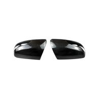 1 Pair Rearview Mirror Cover Carbon Fiber Side Rear View Mirror Cover Caps Compatible For Hyundai Genesis Rohens Coupe 2008-2016